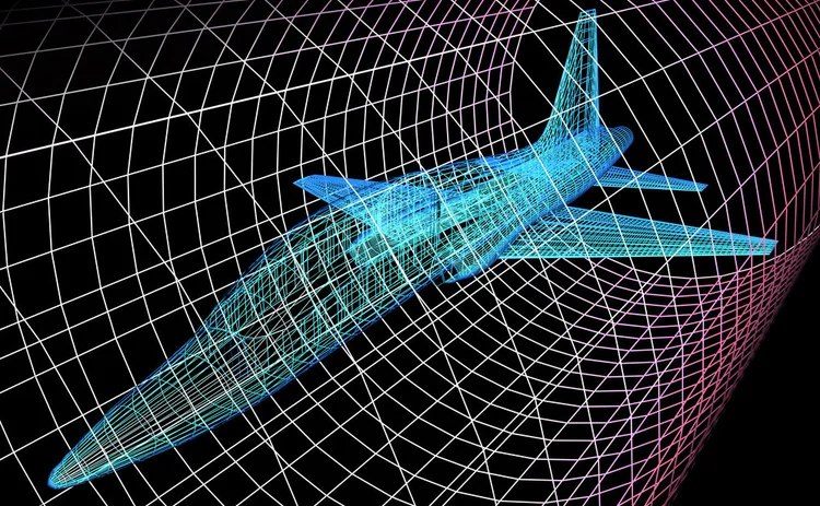 3D aircraft model