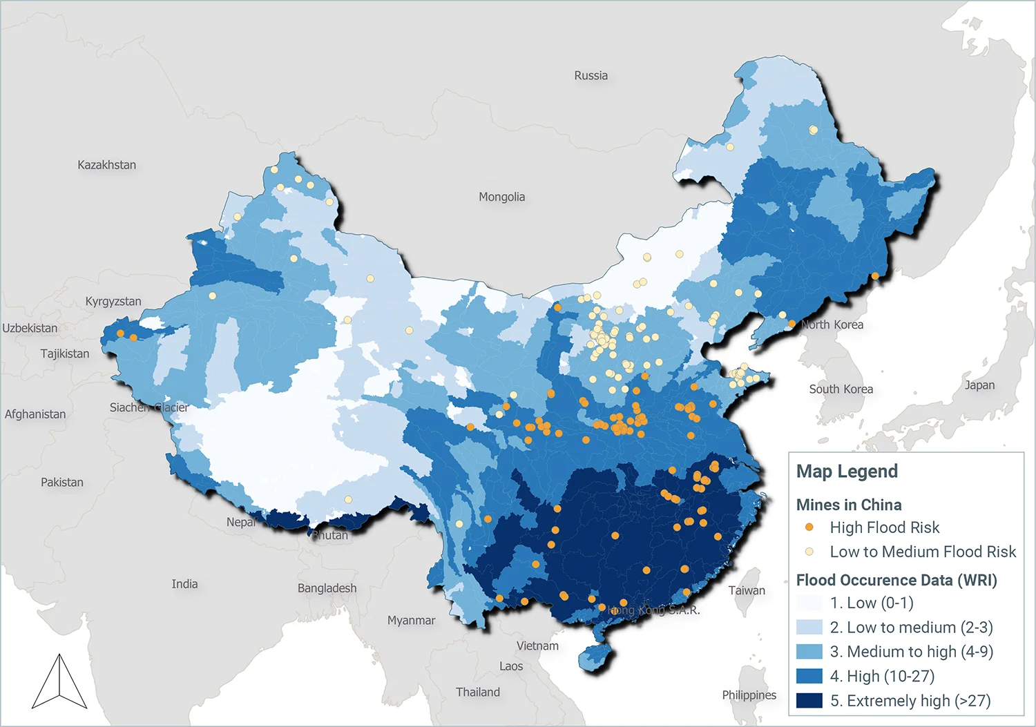 ESG - Flood Occurence Data - China Blog