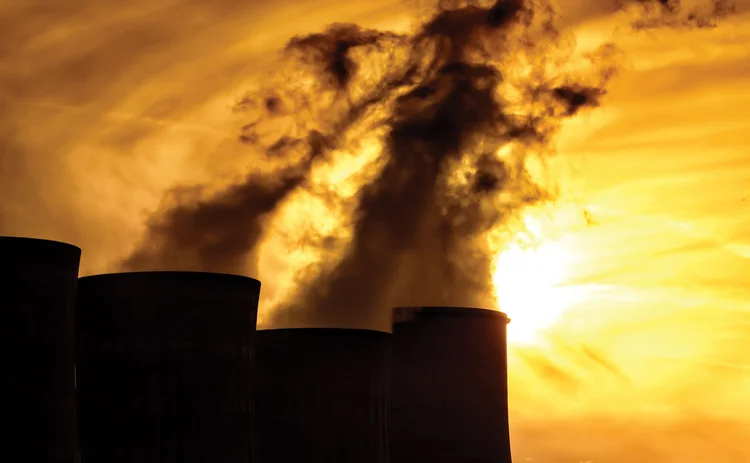 Power plant carbon emissions