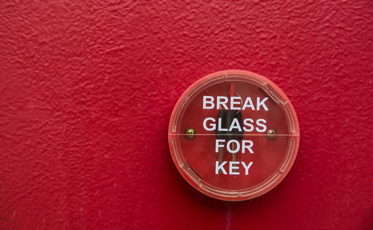 emergency break glass
