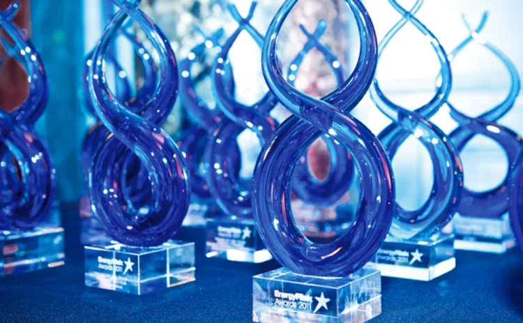 Energy Risk's 2011 awards trophies