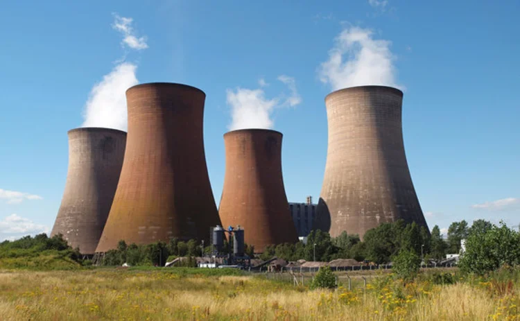 Coal-fired power station in the UK 