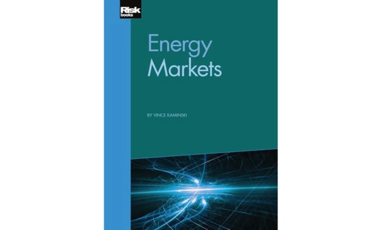 Energy Markets by Vince Kaminski - front cover